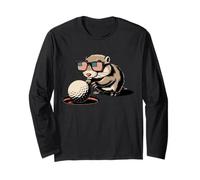 Gopher Animal spinge la pallina da golf fuori dal foro divertente golf Maglia a Manica