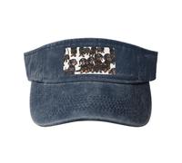 gopoo Bassotto Weiner Pet Dog Sun Visor Cappelli Vuoto Top Baseball Cap Sport Cappello Running Tennis Visiere per Uomini Donne Adulti, blu navy, Taglia unica