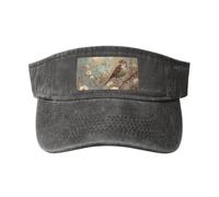 gopoo Daisy Bird Tree Sun Visor Cappelli Vuoto Top Baseball Cap Sport Cappello Running Tennis Visiere per Uomini Donne Adulti, Rosa violaceo scuro, Taglia unica
