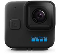 GOPRO - ActionCam HERO11 BLACK MINI, custodia, supporto e fibbie di montaggio e cavo USB-C. Video in 5,3K60 + 2,7K240 immagini da 24,7 Mpx. Pesa 133g.