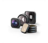 Collezione di obiettivi GoPro HB-Series (HERO13 Black) - Include mod obiettivo ultra grandangolare, mod obiettivo macro, mod obiettivo anamorfico, confezione da 4 filtri ND e custodia