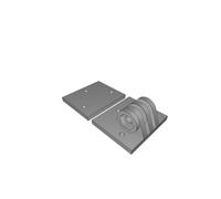 GoPro Camera Hat Mount Low Profile Action Camera System with Clamp