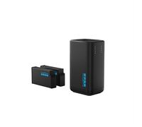 GoPro Caricabatterie doppio + 2 batterie ricaricabili Enduro per MAX2 - Accessorio ufficiale GoPro