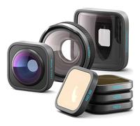 Collezione di obiettivi GoPro HB-Series (HERO13 Black) - Include mod obiettivo ultra grandangolare, mod obiettivo macro, mod obiettivo anamorfico, confezione da 4 filtri ND e custodia