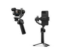 GoPro Fluid Pro AI stabilizzatore cardanico a 3 assi per fotocamere GoPro e smartphone, monitoraggio soggetti, illuminazione, controllo telecamera wireless, portatile, vlogging, rotazione a 360°