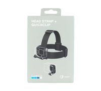 GoPro Head Strap + Quickclip Cinturino Per La Testa Clip Per Hero Nero
