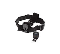 GoPro Headstrap+ Quickclip Fissaggio su Cappelli o Oggetti, Nero/Antracite, (ACHOM-001)