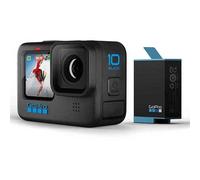 GoPro HERO 10 Black Actioncam - 5K / 60 BpS Action camera Touch screen, WLAN, GPS, Stabilizzatore di immagine, Cronomet