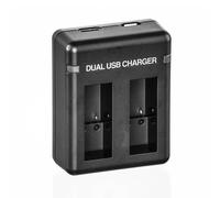 GoPro Hero 9 HERO9 Nero Batteria Di Ricambio 1 2 3 (1720mAh) E Caricatore Doppio