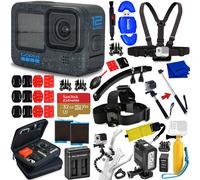 GoPro HERO12 Nera CHDHX-121-CN - Pacchetto Accessori Batteria 32GB