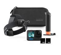 GoPro Pacchetto accessori HERO12: include fotocamera HERO12 Black, The Handler (impugnatura mobile), fascia per la testa 2.0, batteria ricaricabile Enduro (2 in totale) e custodia per il trasporto