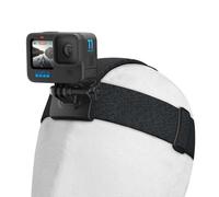 GoPro Strappy 2.0 Cinghia Testa Action-Halterung Nera per Hero 13 12 11 10