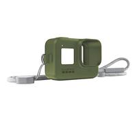 GoPro Turtle AJSST-005 Green Guaina + Cordino per Hero8 Black (Accessorio Ufficiale) Verde