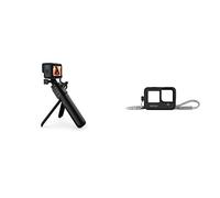 GoPro Volta (impugnatura versatile, caricatore, treppiede e telecomando) - Accessorio ufficiale GoPro & Guaina + cordino nero (HERO11 Black/HERO10 Black/HERO9 Black) - Accessorio ufficiale GoPro