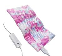 GOQOTOMO Heating Pad Fast-Heating Technology for Back/Waist/Abdomen/Sh-oulder/Neck Pain and Cramps Relief - Moist and Dry Heat Therapy with Auto-Off Hot Heated Pad by-Colorful