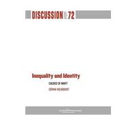 Goran Holmqvist Inequality and Identity (Tascabile)