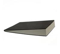 GORANDO® Comodo cuscino a cuneo per ufficio, auto - Cuscino ergonomico - Solido, indeformabile - Imbottitura moderna in gommapiuma, rialzo del sedile, cuscino per auto, sedia