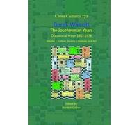 Gordon Collier Derek Walcott, The Journeyman Years, Volume 1 (Copertina rigida)