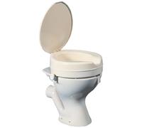 Gordon Ellis Derby Deluxe - Seduta per WC con coperchio 10 cm, colore: panna