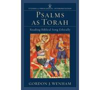 Gordon J. Wenham Christopher Seitz Craig Psalms as Torah - Reading (Tascabile)