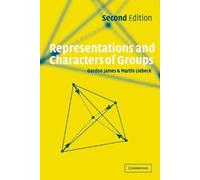 Gordon James Martin Liebeck Representations and Characters of Groups (Tascabile)