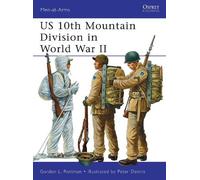 Gordon L. Rottman US 10th Mountain Division in World War II (Tascabile)