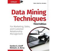 Gordon S. Linoff Michael J. A. Berry Data Mining Techniques (Tascabile)