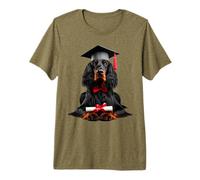 Gordon Setter - Cappello per Diploma con Cane Maglietta Premium