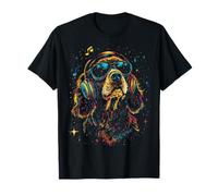 Gordon Setter - Cuffia musicale per animali domestici, motivo cane Maglietta