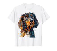 Gordon Setter - Decorazione geometrica per animali domestici, motivo: Gordon Maglietta
