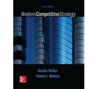 Gordon Walker Tammy Madsen Modern Competitive Strategy (Tascabile)
