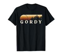 Gordy, LA Vintage Evergreen Tramonto Anni Ottanta Retrò Maglietta