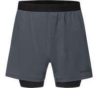 GORE Concurve 5" 2in1 Shorts - Uomo - Grigio - Taglia S- modello 2025