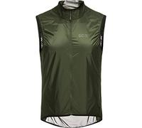 Gilet Gore Wear Ambient GORE-TEX INFINIUM™ verde oliva scuro nero - M