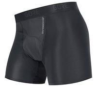 GORE WEAR C3 Boxer da ciclismo con fondello per donna GORE WINDSTOPPER, 38, Nero