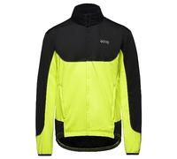 Giacca Gore Wear C5 Thermo Windstopper Trail nero giallo neon - M