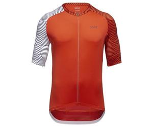 GORE WEAR C5 Jersey, Jerseys Uomo, Fireball/White, S