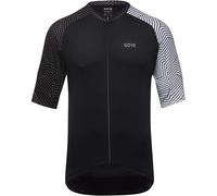 Gore Wear C5 Maglia a Maniche Corte da Ciclismo per Uomo, XL, Nero/Multicolore
