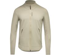 Giacca termica ibrida gore wear concurve beige da uomo