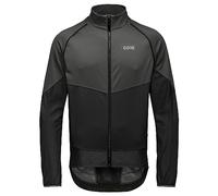 GORE WEAR Giacca da ciclismo per uomo Phantom, GORE-TEX INFINIUM, S, Grigio scuro/Nero
