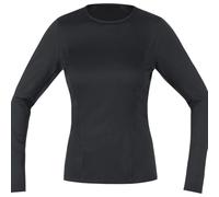 GOREWEAR M Donna Base Layer Maglia a manica lunga, Black, M