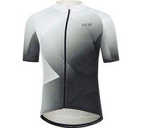 GORE WEAR Maglia a Maniche Corte da Ciclismo per Uomo Fade, M, Bianco/Nero