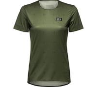 GORE WEAR Maglia a Maniche Corte da Corsa da Donna Contest Daily, 36, Verde Scuro