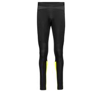 Leggings lunghi Gore Wear R5 GORE-TEX INFINIUM™ nero giallo neon - M
