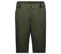 GORE WEAR Passion Shorts, Pantaloncini Uomo, Verde Utilitario, S
