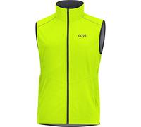 GORE Wear R3 Gilet da uomo GORE WINDSTOPPER, S, Giallo neon