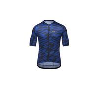 Maglia GOREWEAR Spirit Organic Camo manica corta blu nero-grigio blu marino - M