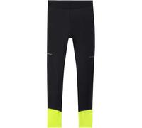 GOREWEAR Tights Thermo CONCURVE Uomo, Nero/Giallo Neon, XL