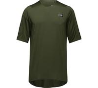 GORE WEAR TrailKPR Jerseys, T-Shirt Uomo, Verde Utilitario, M