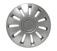 Carpoint 2211101 Set Copricerchi Col. Argento 16 pollici, 4 pezzi